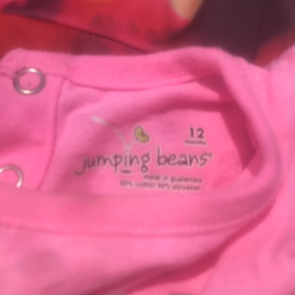 Jumping Beans Pink "Best Sister Ever" Tank Top 12M - Picture 3 of 3